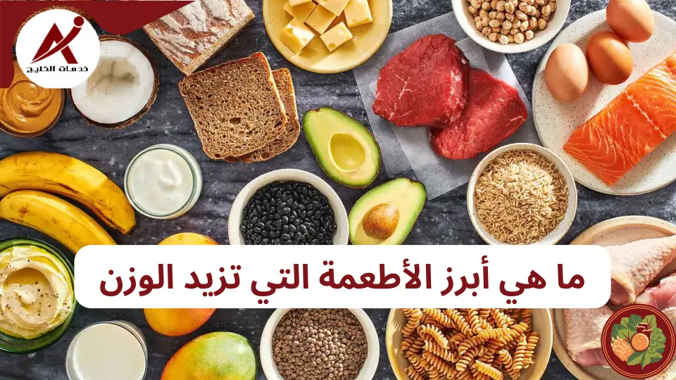 خدمات الخليج 8 أطعمة تزيد الوزن بشكل سريع وفعال